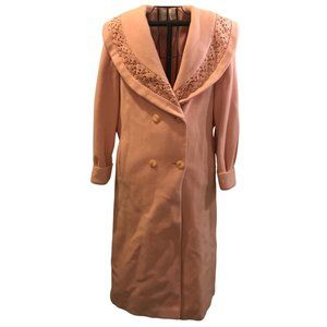 Andrea Pink Women's Long Over Coat